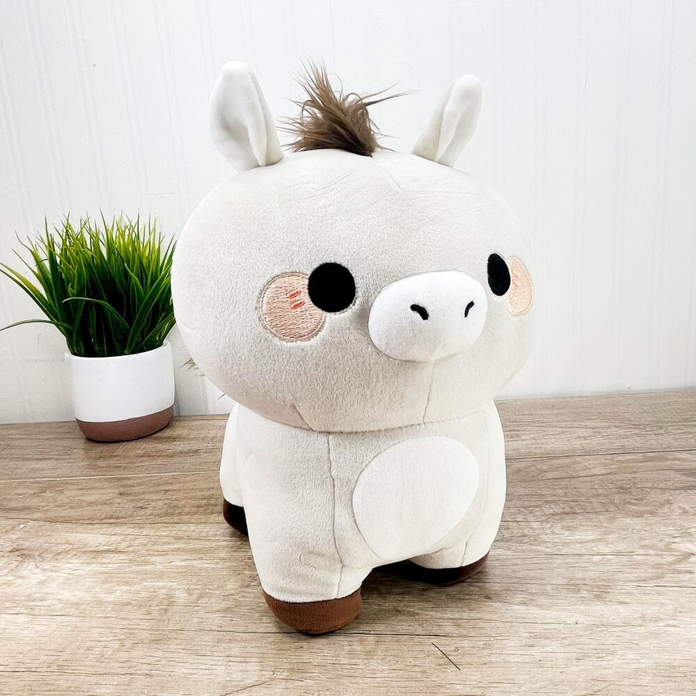 Honeymaru‎ Plush Horse Animal Stuffed Animal 10" Mochi Pony Honey Maru
